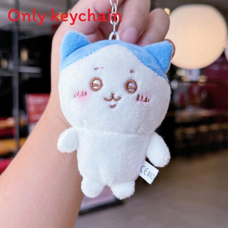 Ключница-брелок Плюшевый Медведь Chiikawa Hachiware Для Декора Рюкзака