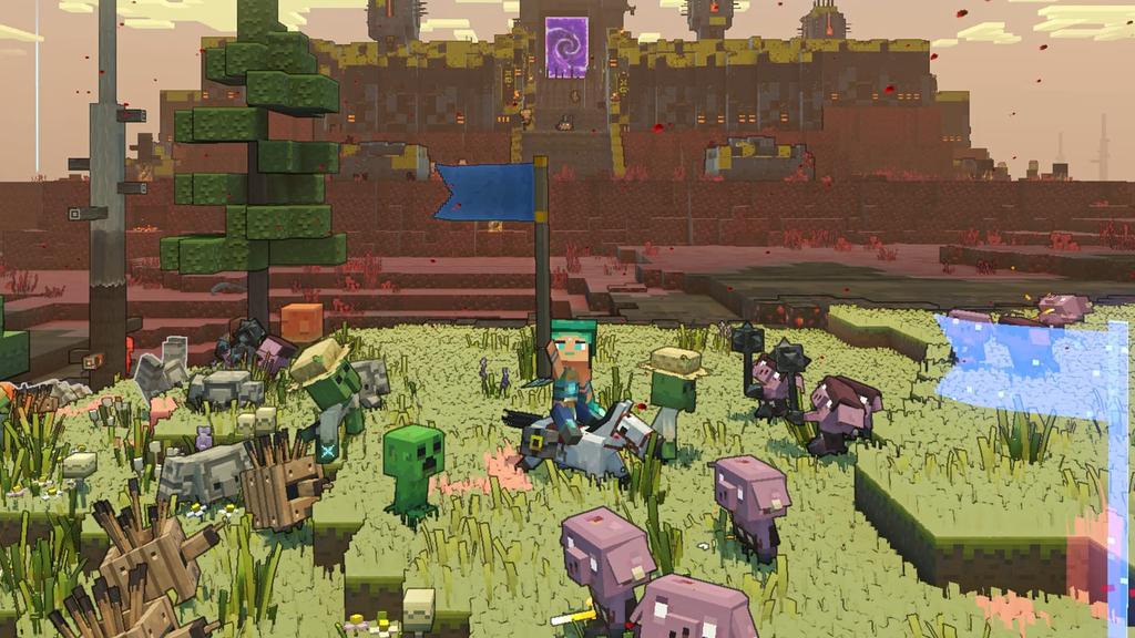 Minecraft Legends - Nintendo Switch (Японское розничное издание)