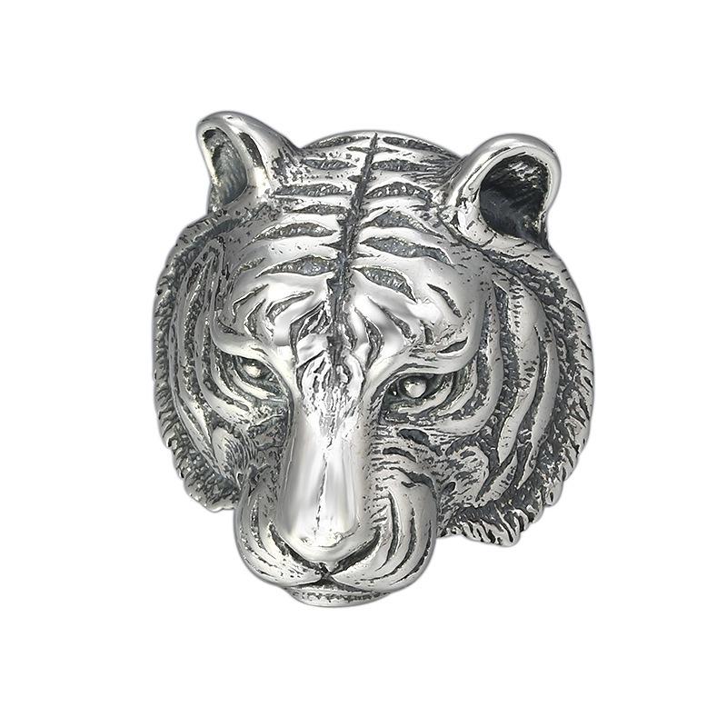 European Retro Punk Snake & Lizard Pharaoh Ring - Adjustable, Bold Style Unisex Accessory