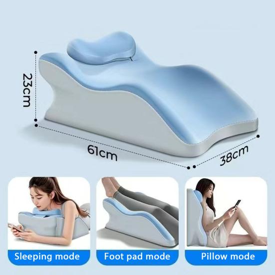 Couples Intimacy Pillow Memory Foam Wedge Cushion Back Support Pillow Multifunctional Leg Wedge Prone Cushion for Bed Lying And Sitting