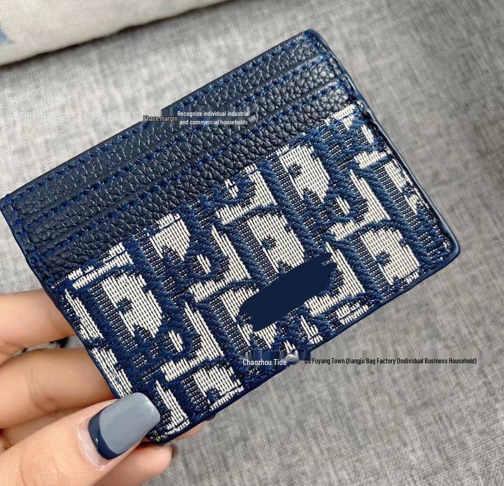 Ультратонкий держатель для ID и кредитных карт с несколькими слотами - европейский и американский дизайн