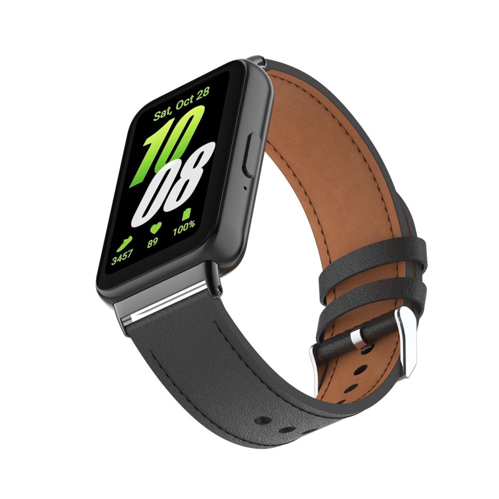 Кожаный ремешок для Samsung Galaxy Fit 3 R390, ремень-браслет для часов Fit 3 SM-R390, петля для ремня