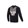 Therma-Fit Crew Long Sleeve Top Men Sweatshirts Black FD4808-010