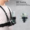Chest Strap Mount Belt for Mobile Phone Iphone 14 Holder Chest Strap for GoPro Hero 11 10 9 8 DJI Action Camera Accessories POV