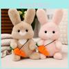 Sitting Lovely Posture Radish Rabbit Plush Toy Girl Children Birthday Gift Doll