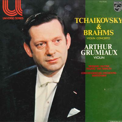 LP-запись ARTHUR GRUMIAUX(СКРИПКА)/БЕРНАРД ХАЙ - Чайковский и Брамс/Скрипичные концерты FU7526 PHILIPS Япония Классика Б/у
