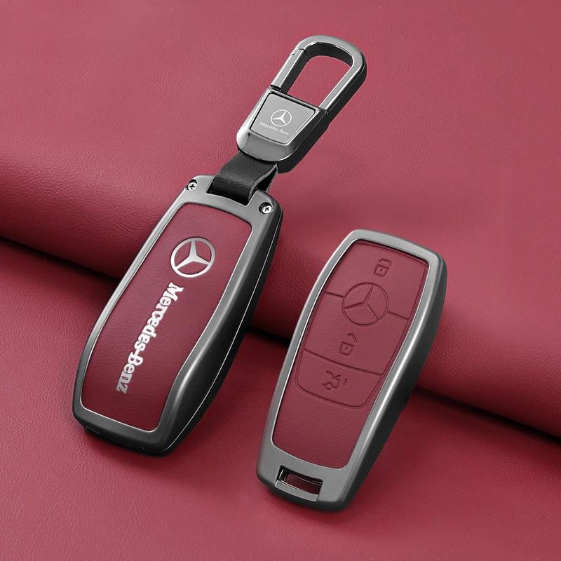 SUG2 Key Fob Cover for Mercedes Benz A B C E S Class W204 W205 W212 W213 W176 GLC MAYBACH Keyless Soft Case