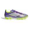 Soccer Cleats Junior F50 LEAGUE Boys Girls NIL81 Purple Lemon Cm [Adidas] HG/AG 17-24.5cm Rush/Footwear White/Lucid (JH7752) 22.0