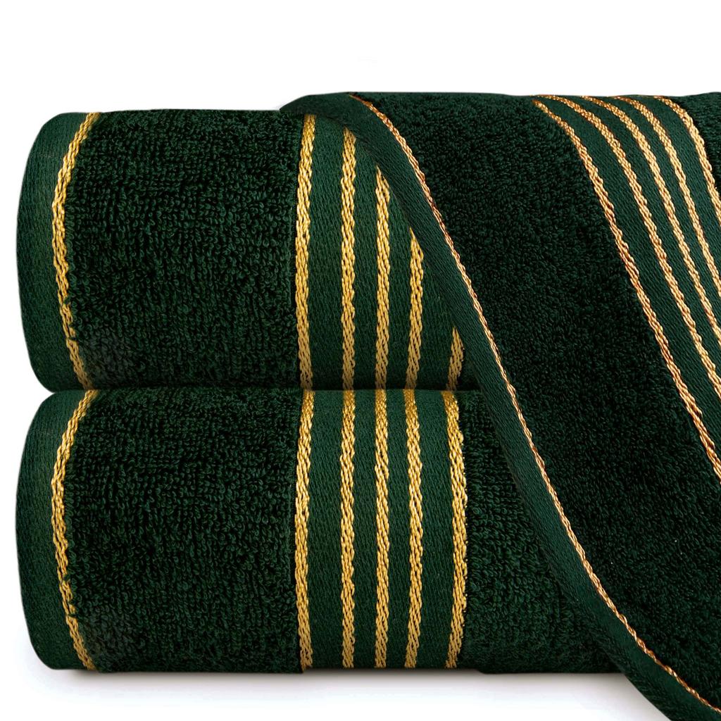 30x50 cotton TERRY face towel, single-color TIWANO, dark green
