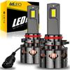 AILEO 9005 HB3 LED Car Bulb, New Upgrade CSP LED Chip, 600% Brightness Improvement,