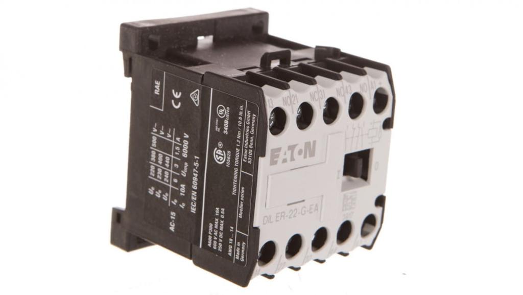 Auxiliary Contactor 3A 2NO 2RO 24V DC Diler-22--Ea(24Vdc) 189978
