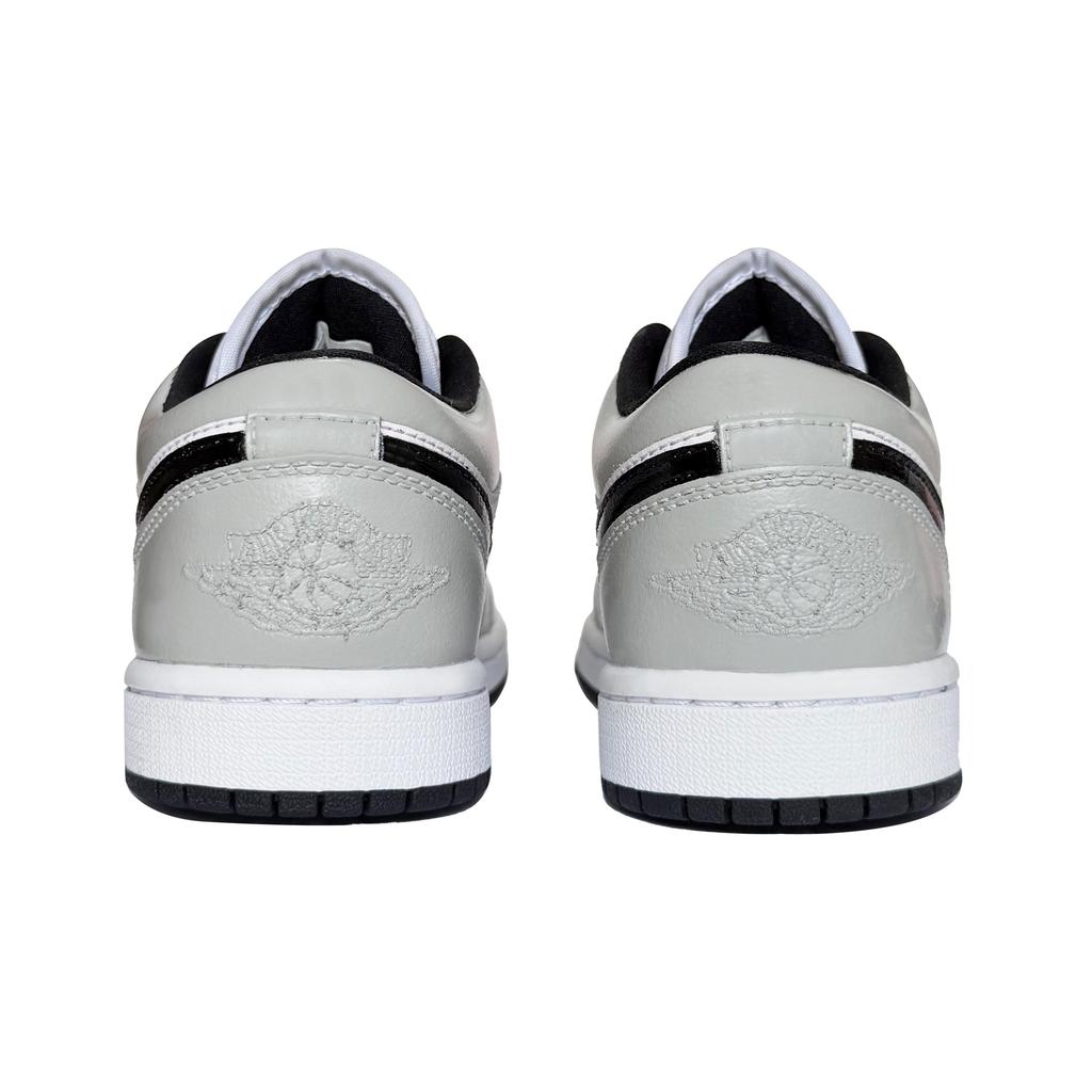 Jordan Air Jordan 1 Lunar Mail, Серый Туман Амортизация Низкие Винтажные Баскетбольные Кроссовки Женские Серый Белый DC0774-101(КомандаК-)
