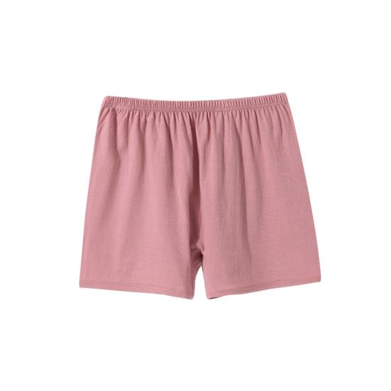 Нижнее белье для пожилых женщин из хлопка, свободные мягкие трусы-боксеры с высокой талией, трусики-шорты для женщин среднего возраста