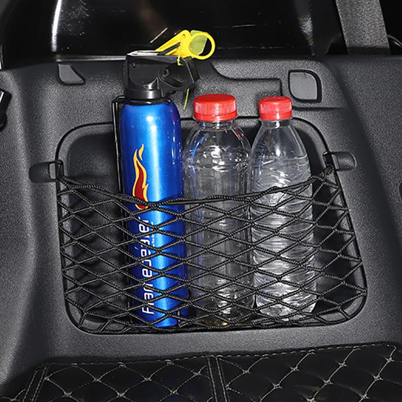 Rear Trunk Boot Net String Bag Storage Cargo Mesh For Benz Smart Fortwo 451