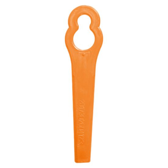 20/50/100Pcs Mower Cutter Blades Ergonomic Design Universal Simple Installation Lawnmower Plastic Cutting Blade Parts Kit