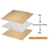 Sheet pei PEO Plate For Creality Ender 3 Max 310x320mm bambu lab Steel Sheet pei For CR-10 V2 V3 Mega X Heated Bed peo Upgrade
