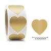 300 Pcs 1" Round Heart Scratch Off Stickers Labels Self Adhesive Labels for Lottery Tickets DIY, Raffle Ticket Games Creating