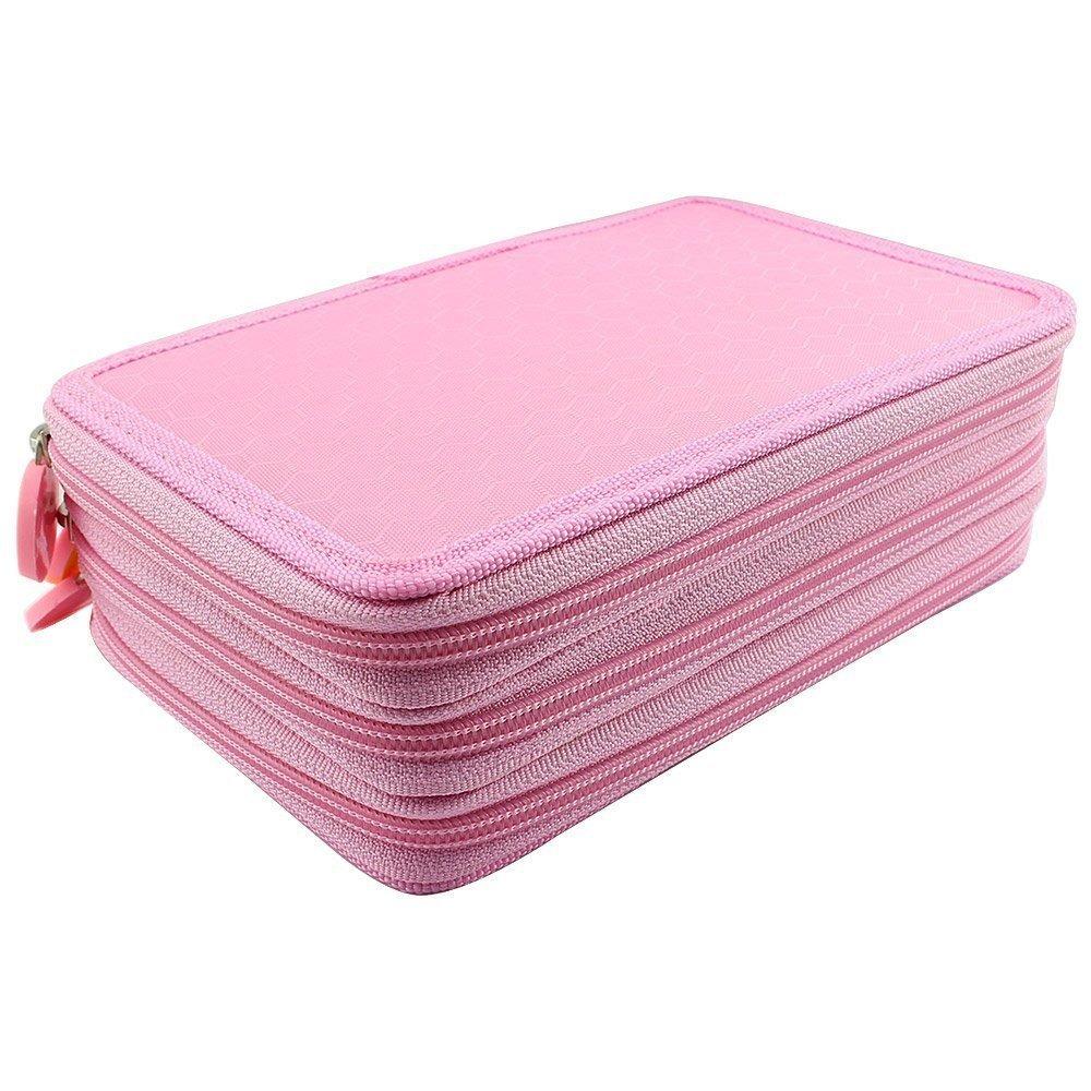 1pcs Large Capacity Pencil Organizer Case Oxford Cloth Material Colored Pencil Holder For Artists