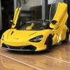 1:18 McLaren 720S Суперкар Спортивный Автомобиль Металлический Сплав Литье под Давлением Модель Автомобиля Коллекция Хобби Декорации для Витрины Домашние Модные Игрушки Подарок
