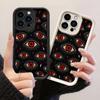 JT453 Красные Глаза Ночь для iPhone 17 16 15 14 13 Pro Max Samsung S26 S25 Ultra A17 A07 A56 A16 Xiaomi 15T Redmi 15c 14C 13C Note 11 12 Мягкий Чехол