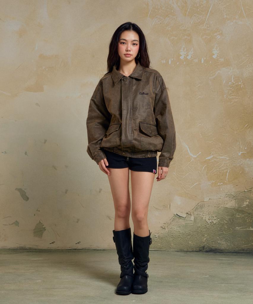 CONY Callout Washed Jacket / Brown