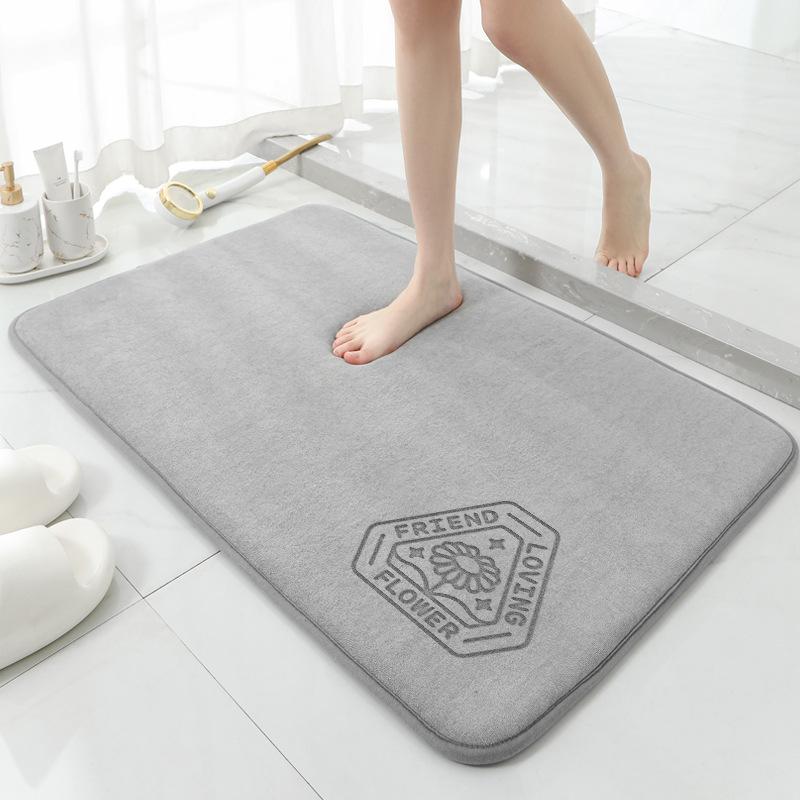 Коврик для двери, устойчивый к растяжению, впитывающий коврик для ванной, коврик для ванной, нескользящий утолщенный коврик для коврового покрытия