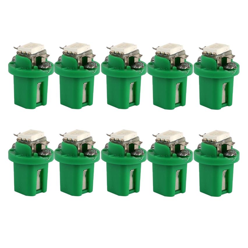 10pcs Car LED Instrument Lamp T5 Bulbs Low Power 5050 SMD Automobile Instrument Panel Switch Lamp 12V Automotive Accessoire