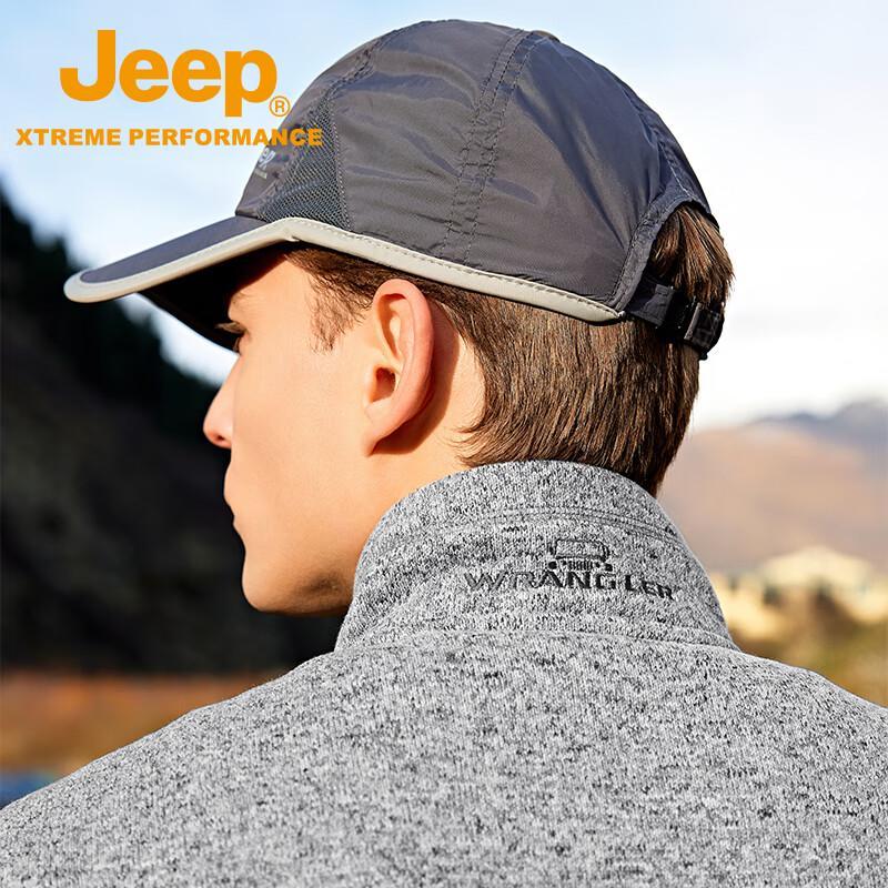 Jeep Мужская теплая дышащая флисовая куртка