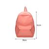 Leisure Female Nylon Shopping Travel Handbags Students Solid Color Large Capacity School Rucksacks Ladies Zipper Knapsacks