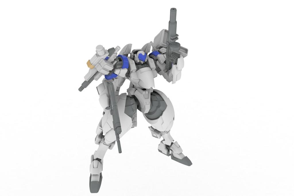 Plum PM Office A 5inch Mechanism POWERDoLLS2 Armored Infantry Expansion Set B MC120mm Cannon DRu20ATM DSG11SMG M62 Grenade Total Length 70mm Scale