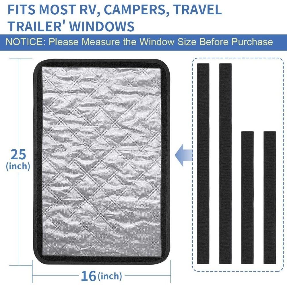 Camping RV Vent Cover Waterproof Awning Cover Skylight Shading Pad Car Trailer RV Accessories