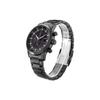 CITIZEN Eco-Drive Series Three Eyes Multi-Function Classic Waterproof Solar Quartz Steel Strap Men's Watch Black Dial CA0615-59E