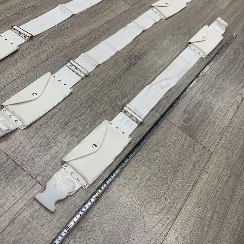 Wide Studded Waist Belt Stretchy Prayer Belt Unisex Arab Fanny Pack Umrah Girdle