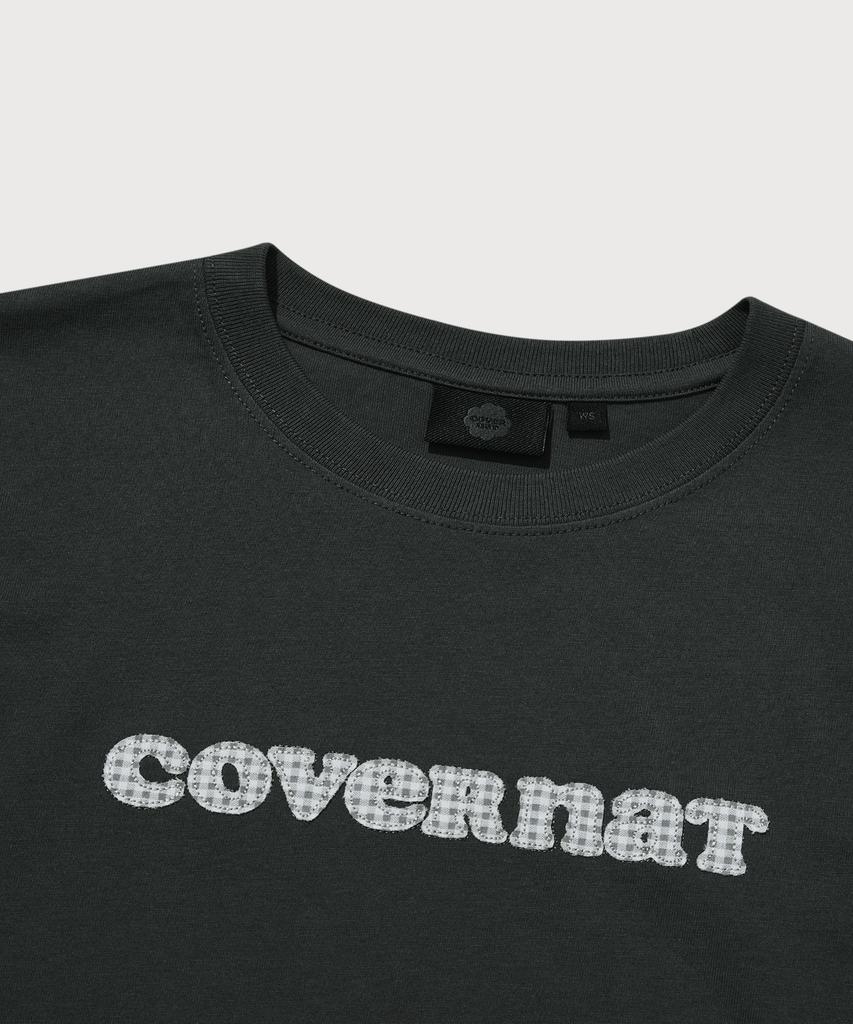 COVERNAT WOMAN Cooper Logo Long Sleeve Charcoal