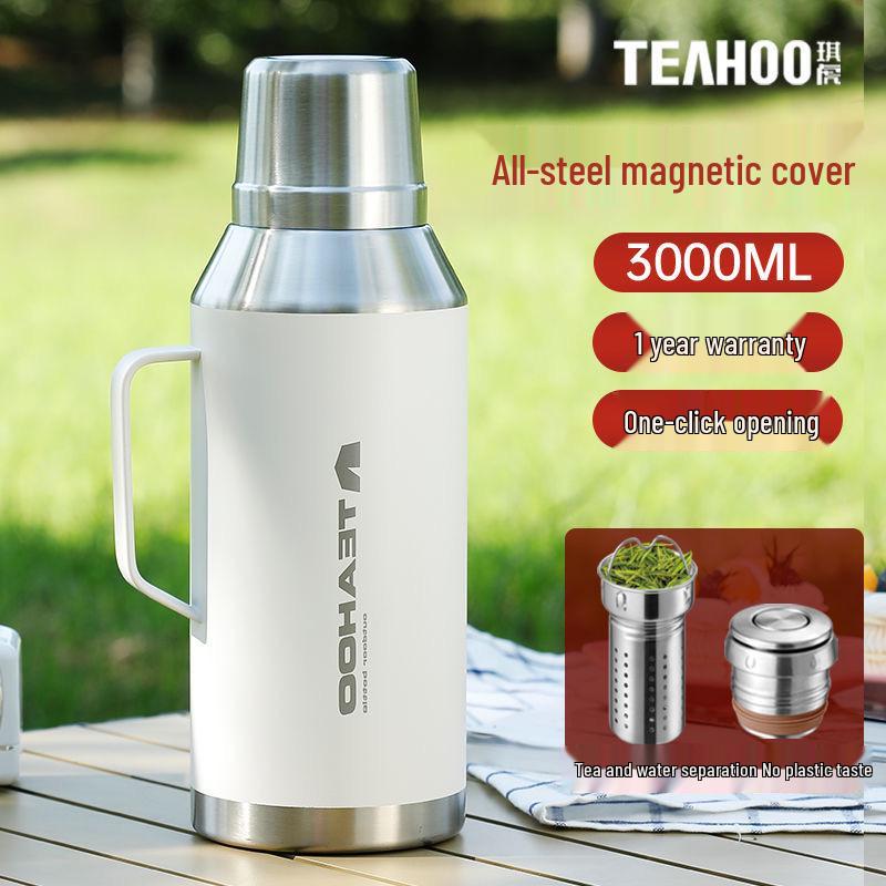 Qi Hu 316 Stainless Steel Insulated Water Bottle, Large Capacity for Home, Outdoor, or Dorm Use.