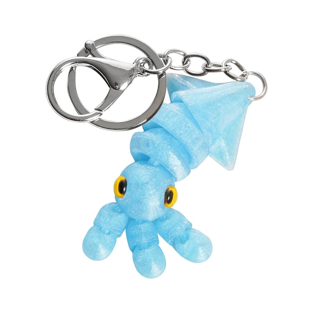 3D-печатный милый трехмерный брелок для ключей школьный рюкзак маленький кулон подарок маленький орнамент