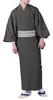 Кимоно из однотонного эпонжа [Kyouetsu], моющееся, одежда, ткань, мужская (Раковина)