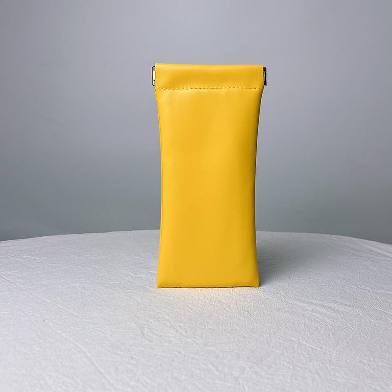 Сумка для хранения мелочи с узором личи: Большая косметичка, Чехол для очков, Внутренняя сумочка-клатч, Набор для помады и монет.