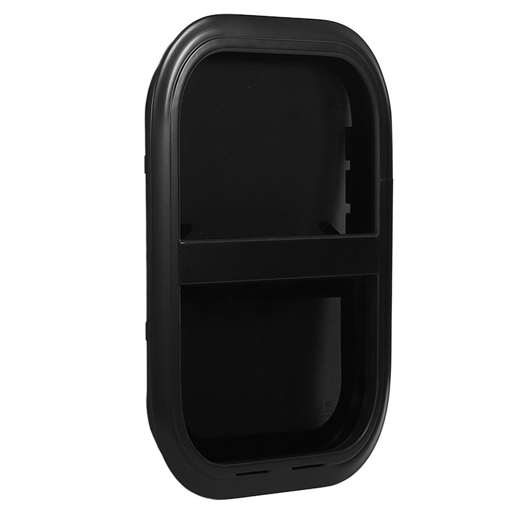 RV Window UV Protection Movable Insect Screen Black Strong Seal RV Vertical Sliding Window Universal for Caravan