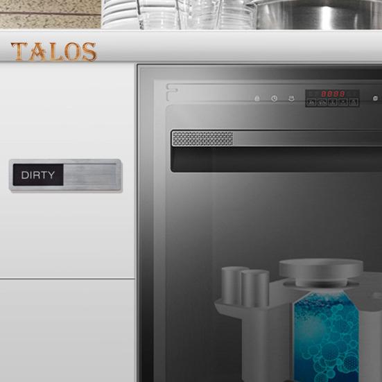 Clean Dirty Dishwasher Magnet Easy-to-Slide Strong Magnet Sign Kitchen Clean Dirty Sign for Home Restaurants Dishwasher