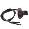 Water Resistant Motorcycle Light Switch 12V Input Voltage Motorcycle Emergency Flashers Switch With