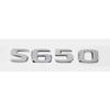 3D Letter Car Emblem Rear Trunk Badge Sticker Decal for Mercedes Benz S300L S320L S500L S500 S550 S600L S600 S650 S Class QN1