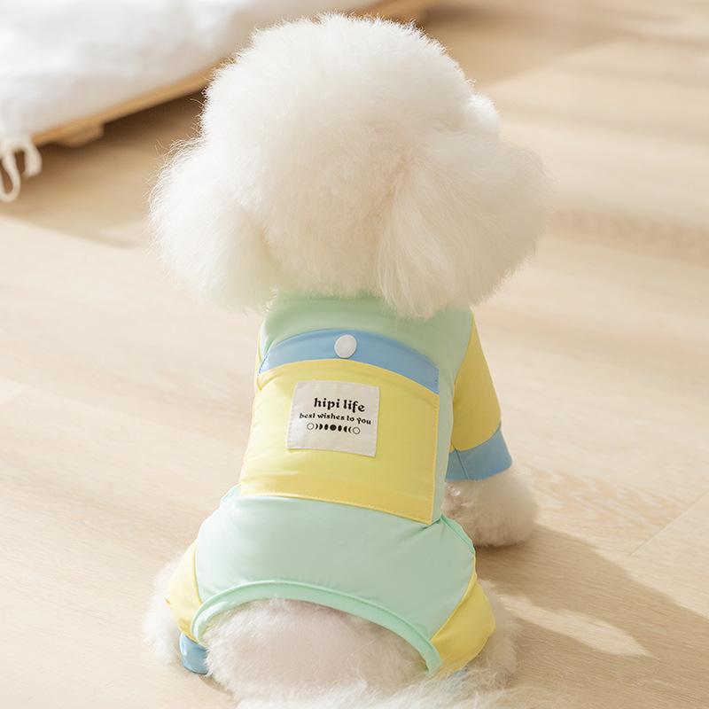 Летняя одежда для собак Тедди, чем медведь, защита от солнца, охлаждающая, цветовая гамма, четвероногая, для прогулок, одежда для питомцев, для собак средних и маленьких пород