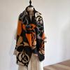 Womens New Scarf, Double-Use Neck Warmer and Wrap, Warm Autumn and Spring Cape
