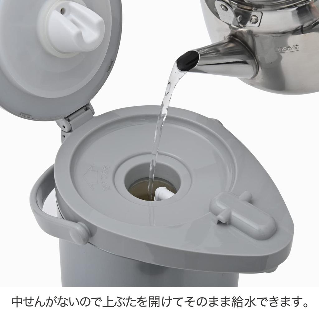 Термопот Peacock Made in Japan Термос Air Pot Glass Thermal Urban ZA 2.2L MPP-22