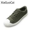 Мода Ковбойская Мода Мужская Холщовая Обувь Низкий Верх На Шнуровке Мужская Повседневная Обувь Круглый Носок Весна и Осень Резиновая Обувь на Плоской Подошве Lu1 35