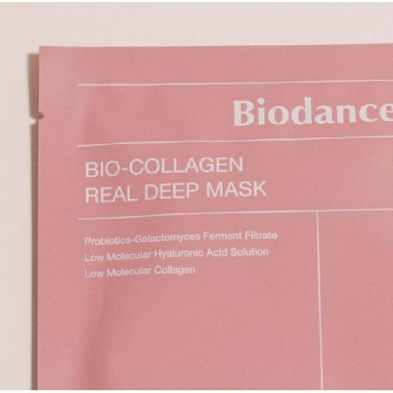 Biodance НОВАЯ биоколлагеновая маска Real Deep 34 г 1 шт/2 шт/4 шт