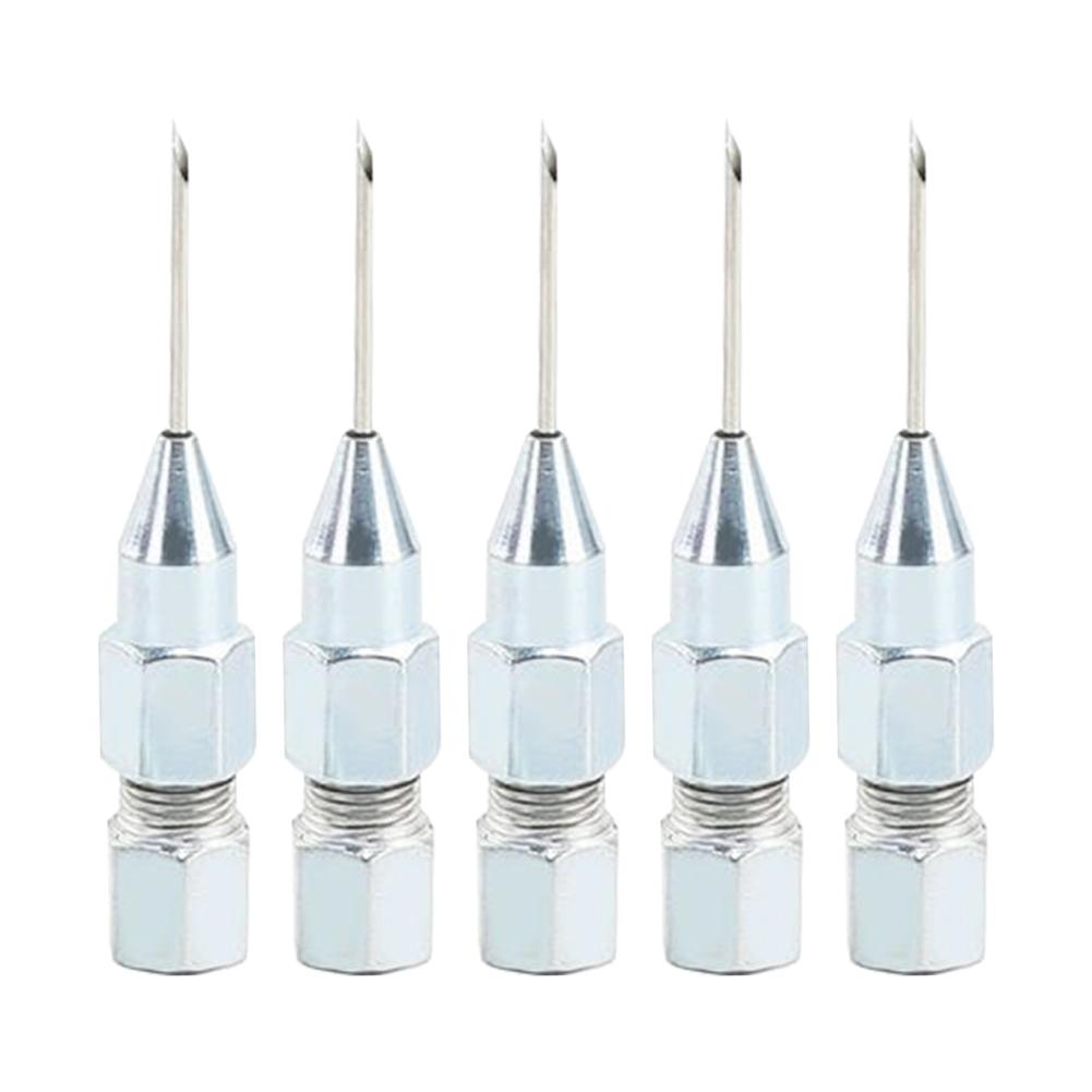 Ручной шприц для смазки Игольчатый наконечник Ручная головка пистолета Шланг Игольчатый наконечник Адаптер Длинный наконечник головки ручного шприца для смазки