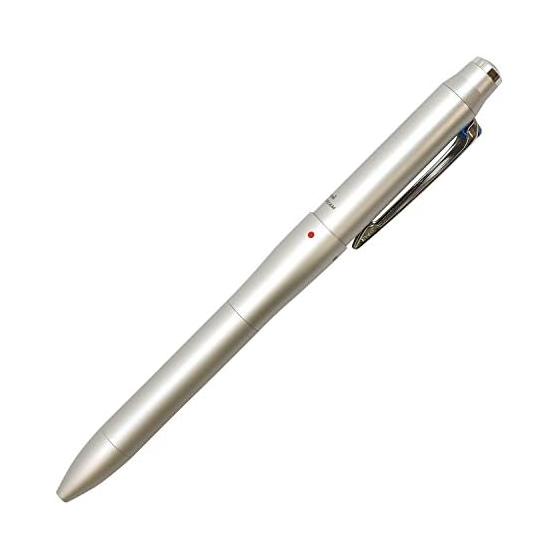 Многофункциональная ручка Mitsubishi Pencil Jetstream Prime 3&1, 0,7 мм, серебристая, MSXE450000726