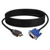 1080P Digital Top Quality AV Adapter Cord Display Output Male To Male HDMI To VGA Converter